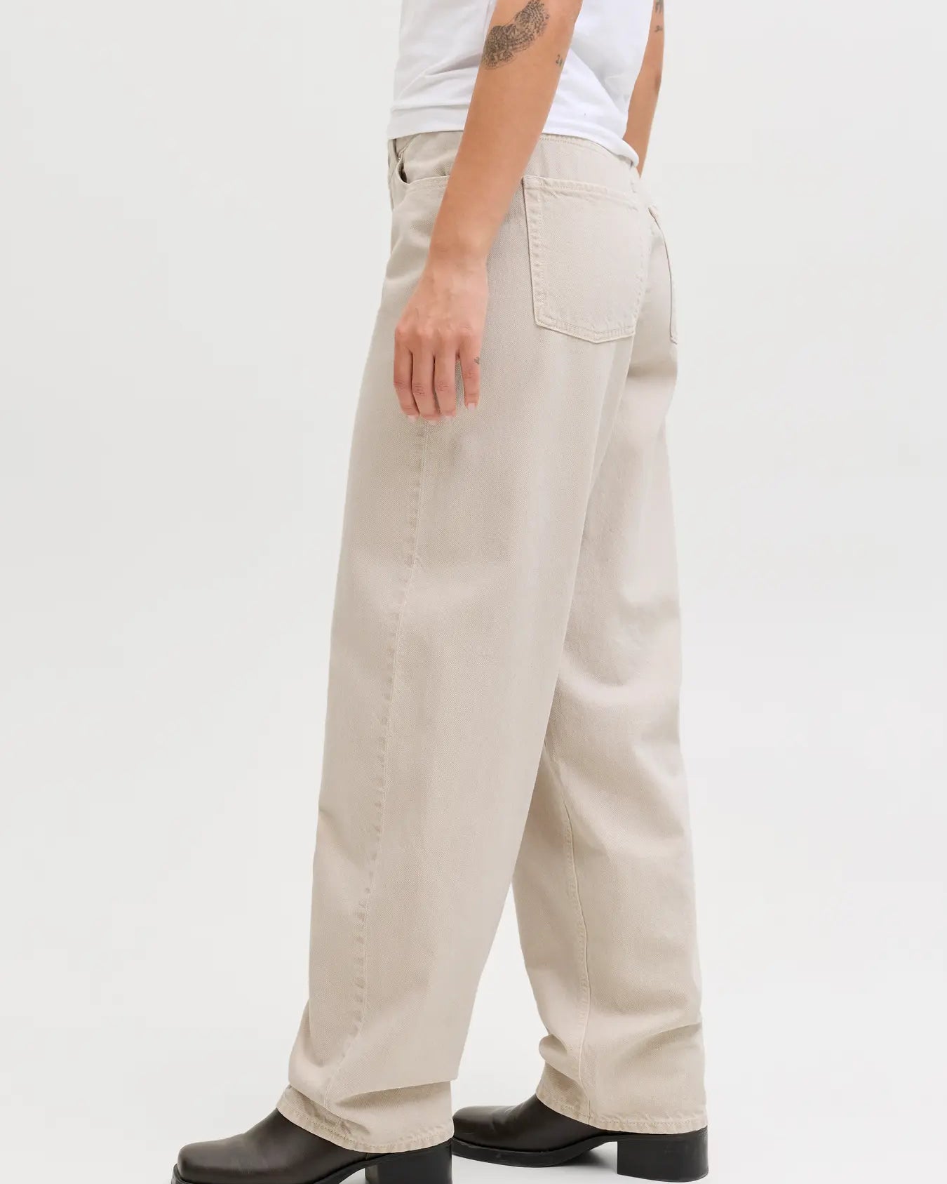 JJXX FUJI BARREL JEANS - MOONBEAM