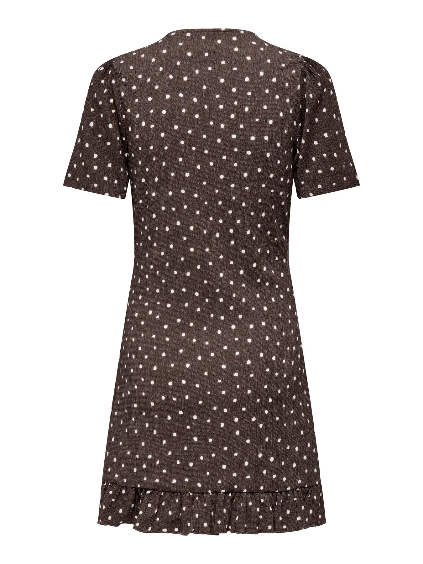 ONLY MOLLY V NECK DRESS - SHOPPING BAG DOT