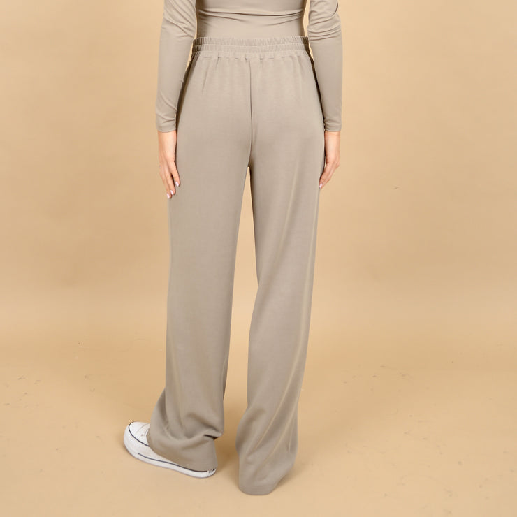 VICTORIA SUPER SOFT MODAL WIDE LEG PANT - NOMAD