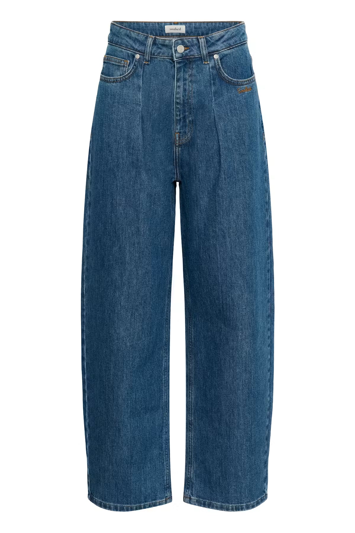 SOAKED LOGONE JEANS - MEDIUM WASH