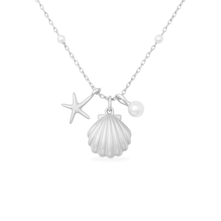 SUNNY SUNDAY COASTAL NECKLACE - SILVER