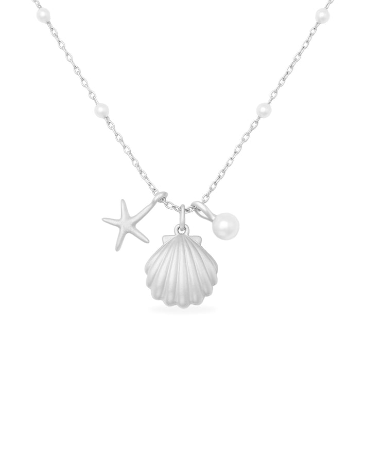 SUNNY SUNDAY COASTAL NECKLACE - SILVER