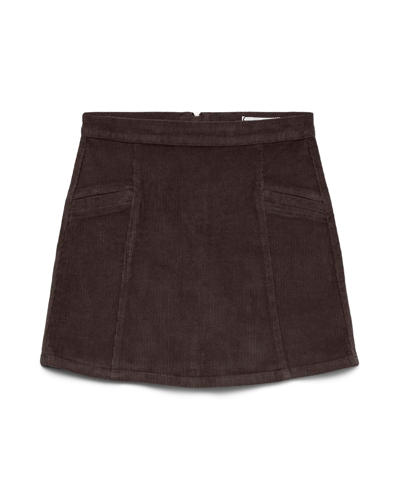 VM KATA HR CORDUROY SKIRT - CHOCOLATE TORTE