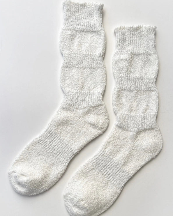 LE BON SHOPPE AIRY PUFFIN SOCK - SALT