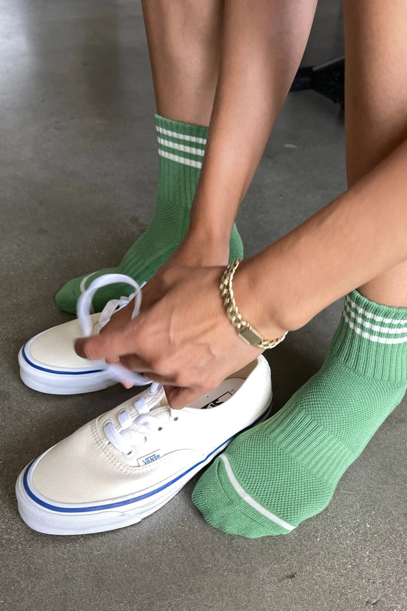 LE BON SHOPPE GIRLFRIEND SOCKS - AVOCADO