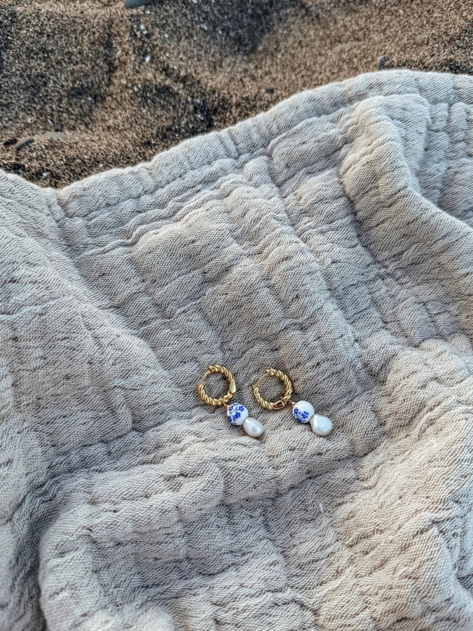 OAK + EVE CAPRI EARRINGS - GOLD