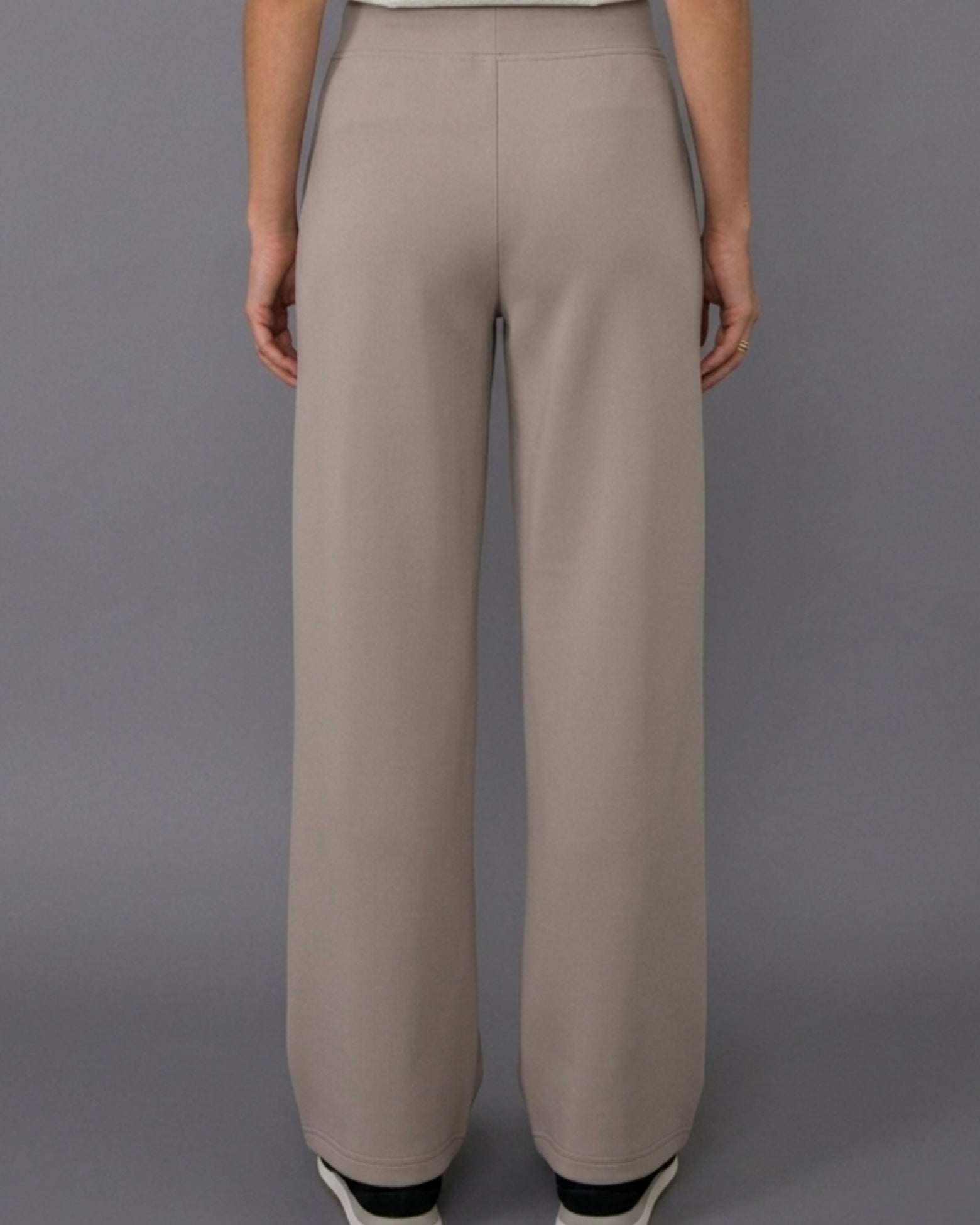 VICTORIA SOFT KNIT STRAIGHT LEG PANTS - BIRCH
