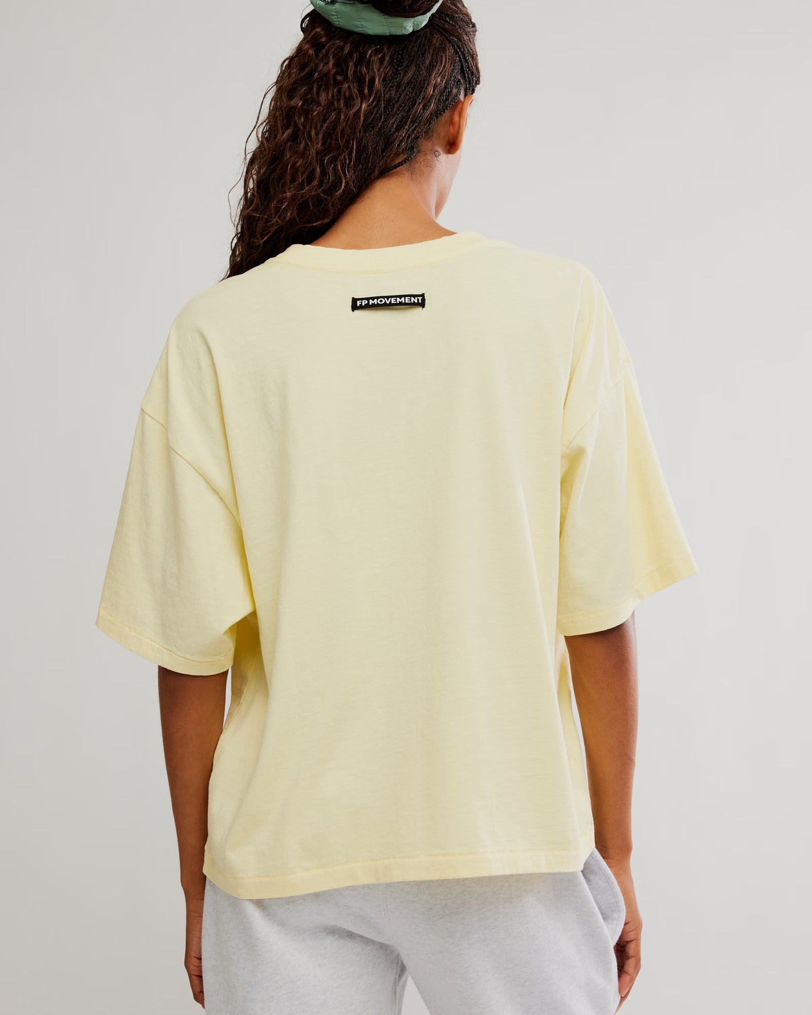 FREE PEOPLE TACKLE TEE - SUNLIT YELLOW