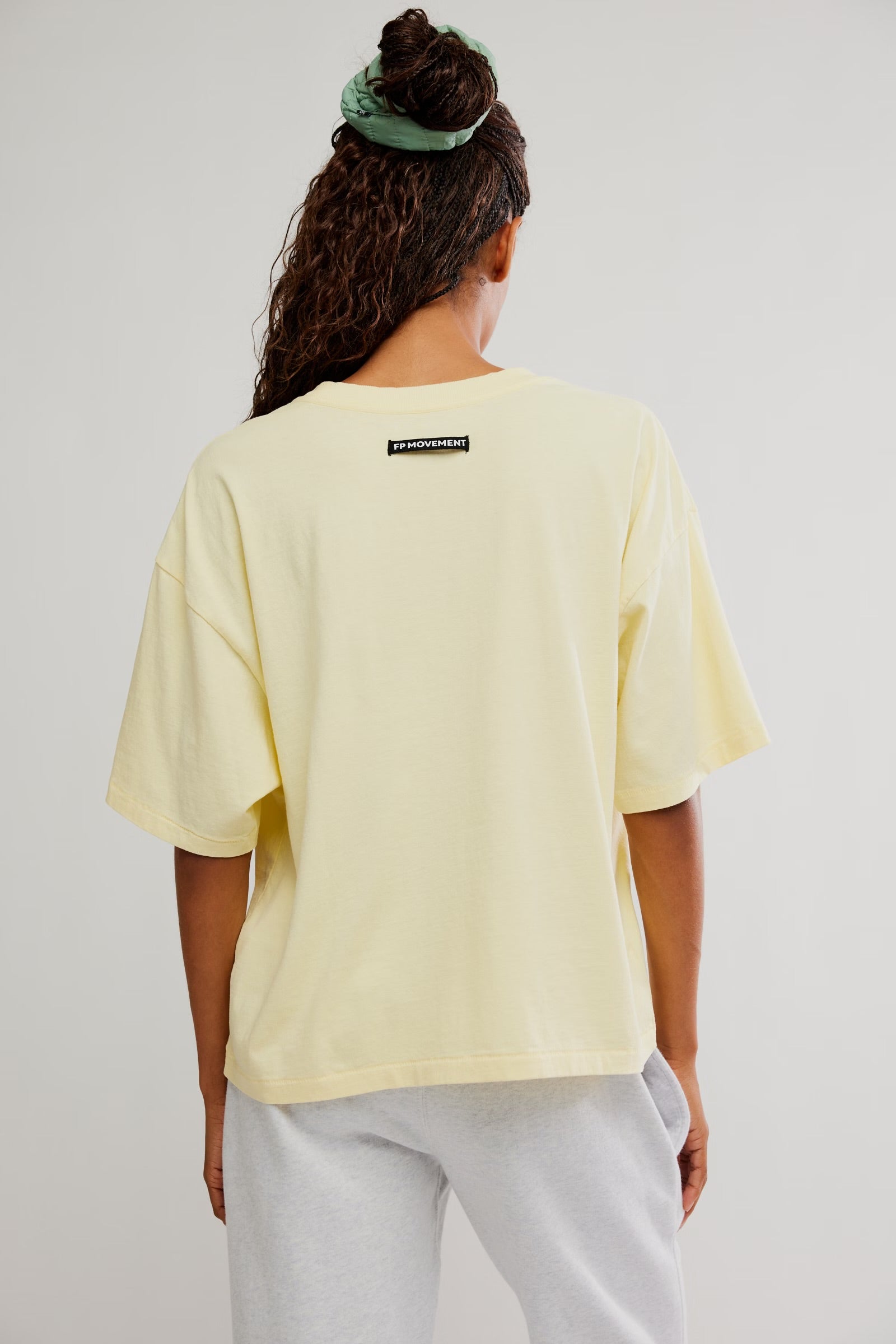 FREE PEOPLE TACKLE TEE - SUNLIT YELLOW