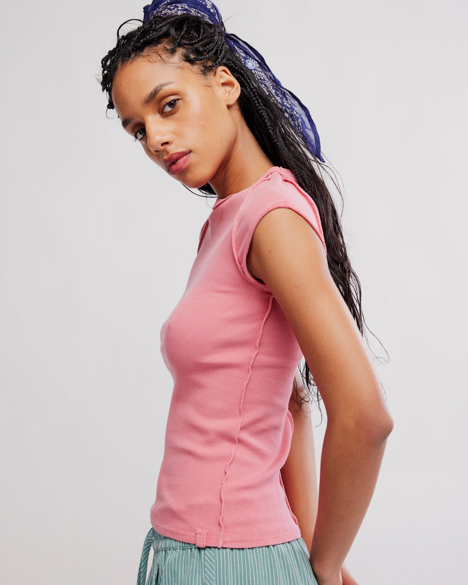 FREE PEOPLE EVER HAD TEE - STRAWBERRY RHUBARB