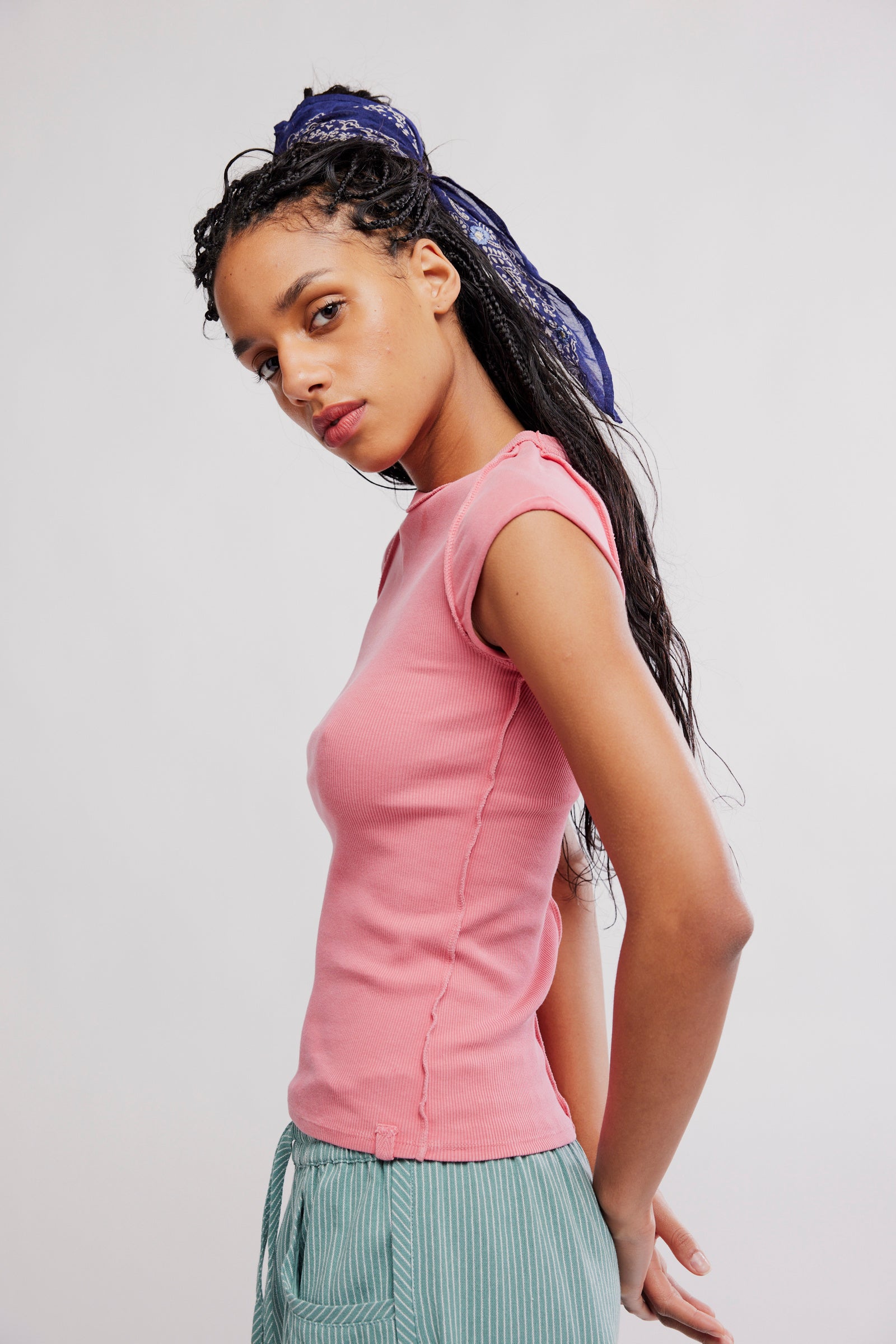 FREE PEOPLE EVER HAD TEE - STRAWBERRY RHUBARB