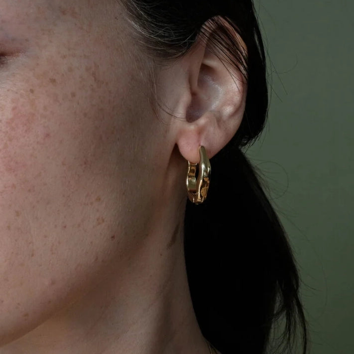 PAYTON WIGGLE HOOPS - GOLD