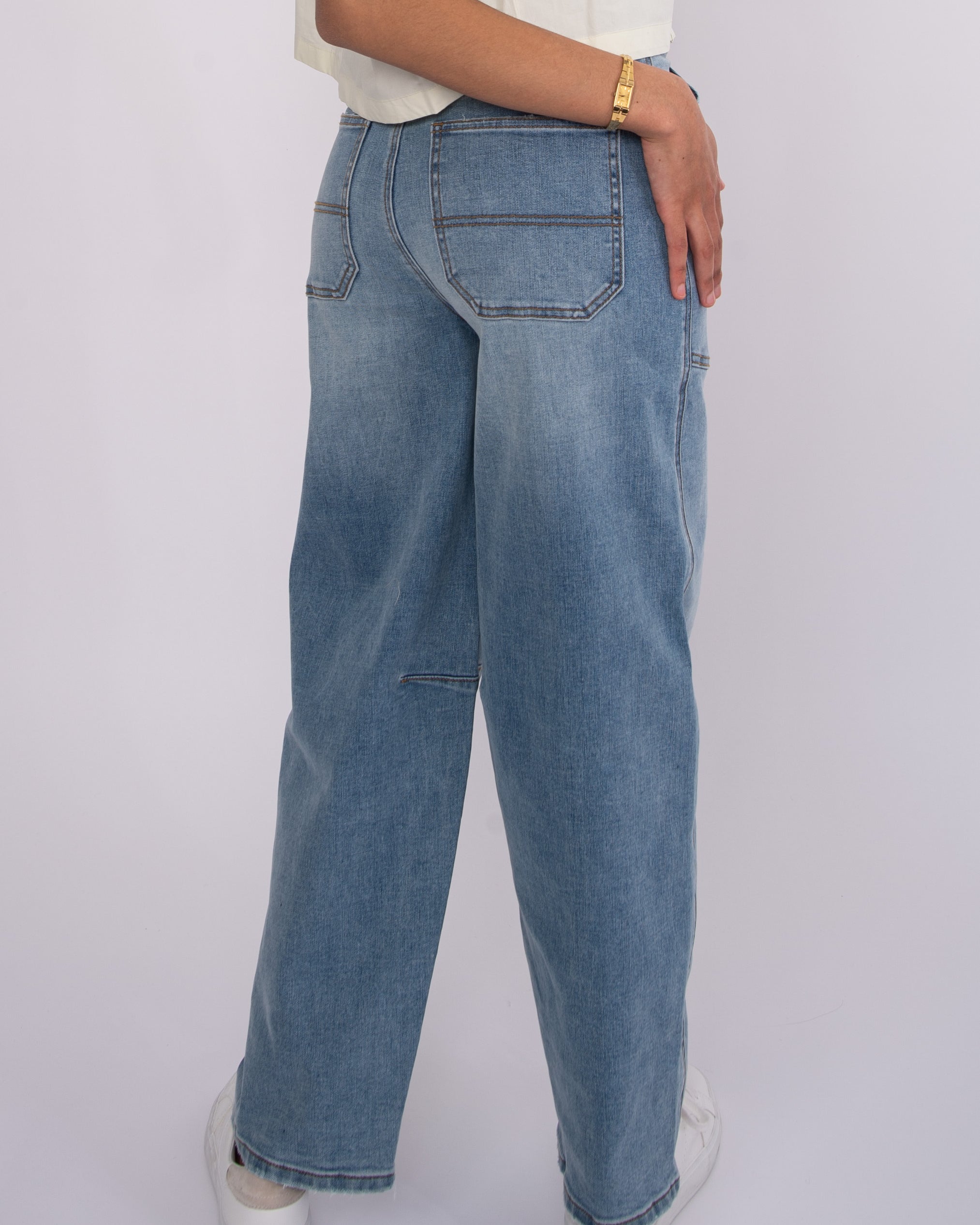 MILLA STRETCH PANTS - DARK WASH