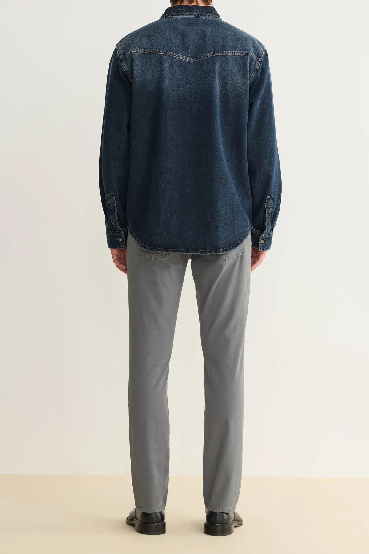 WARP + WEFT AMS SLIM FIT PANT - STORMY WEATHER