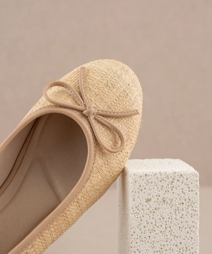 THE ERIKA BALLET FLAT - WHEAT