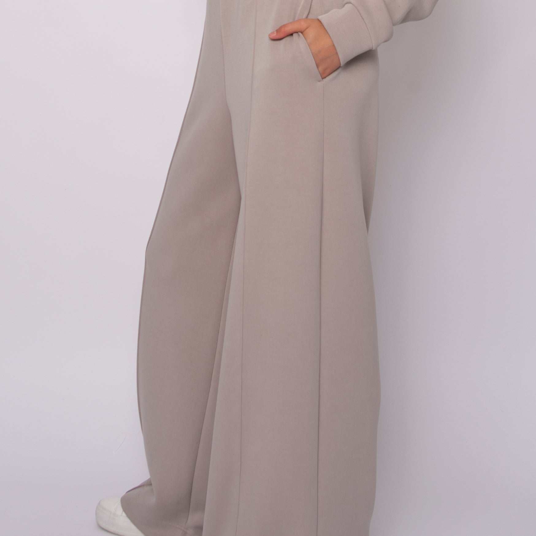 PHOEBE SOFT KNIT PULL ON PANT - BIRCH
