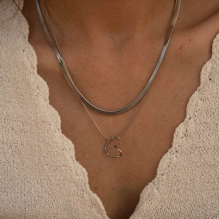 SILVER SNAKE CHAIN - SILVER