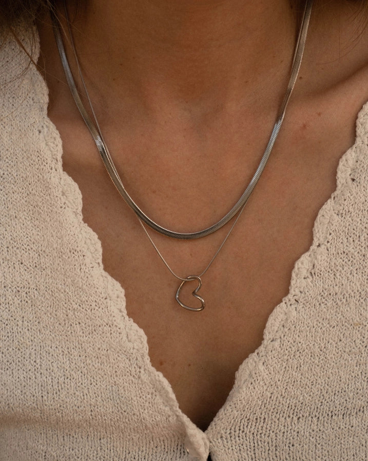 SILVER SNAKE CHAIN - SILVER