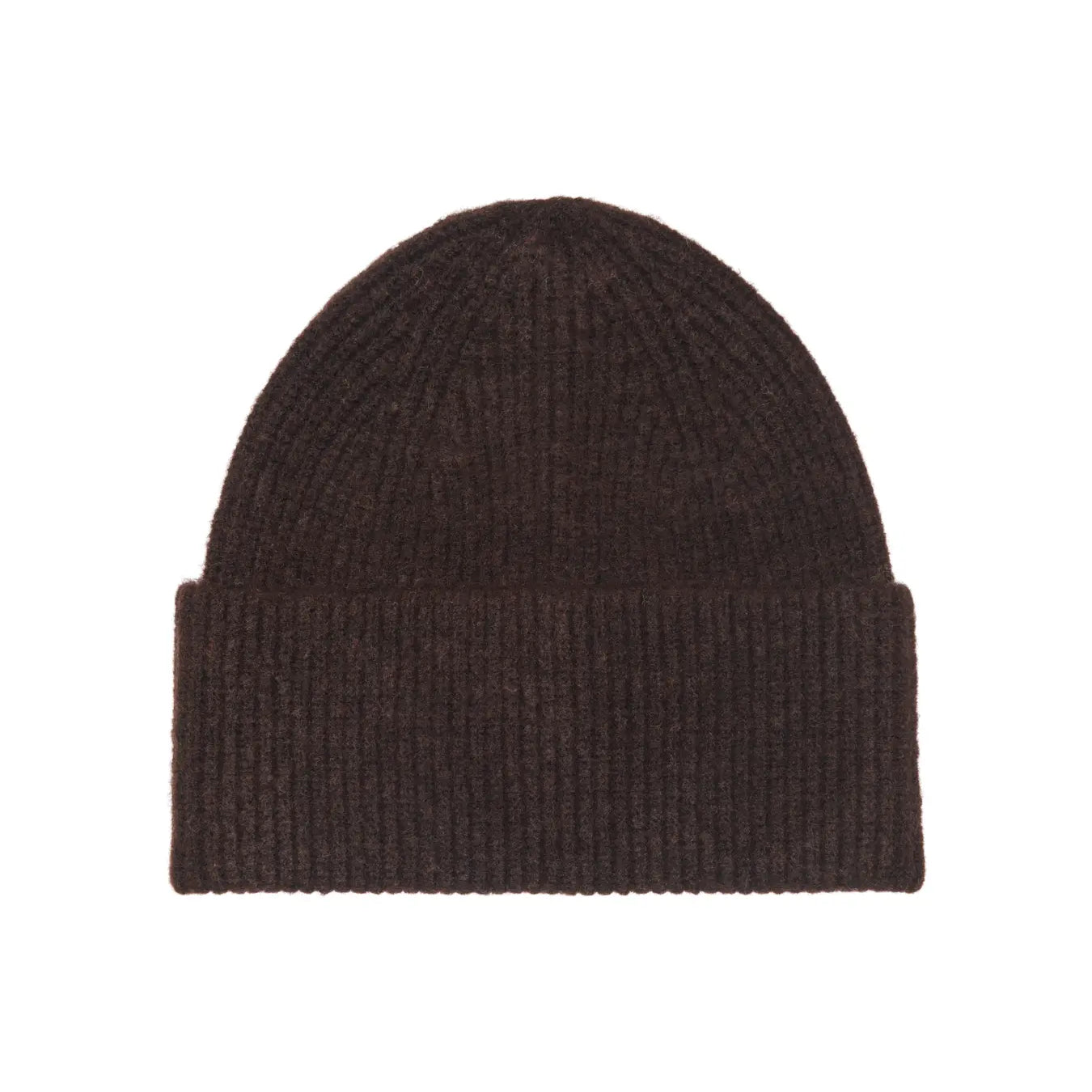 ONLY INGRID RIB BASIC BEANIE - COFFEE BEAN