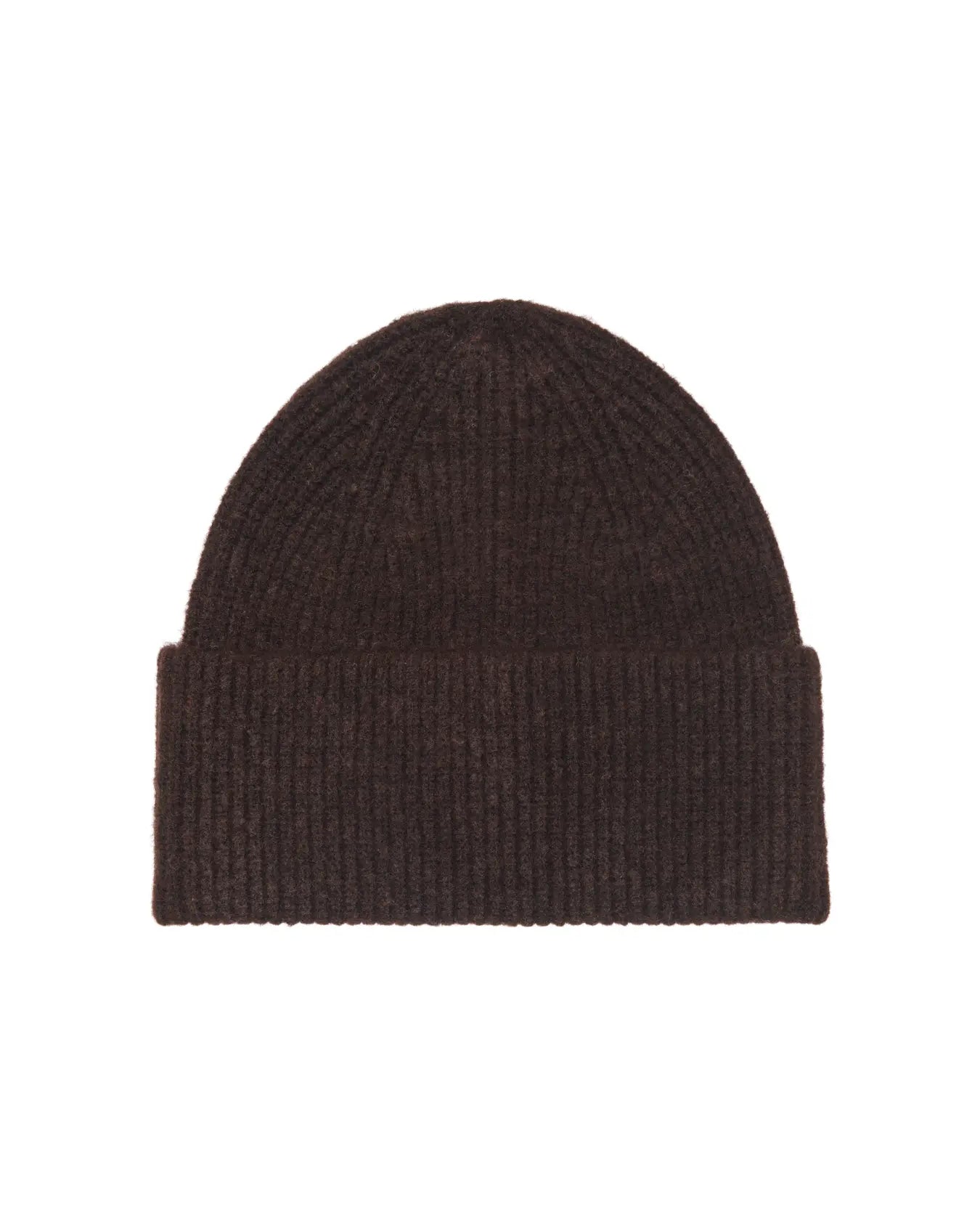 ONLY INGRID RIB BASIC BEANIE - COFFEE BEAN