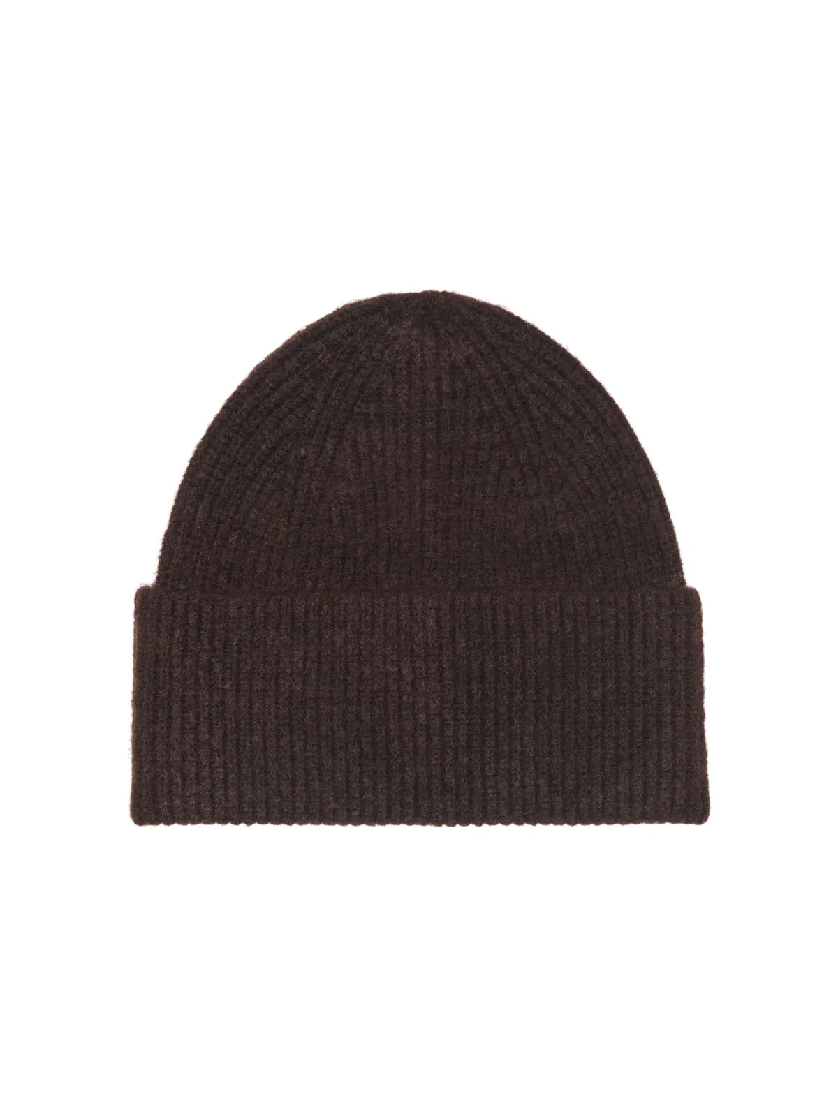 ONLY INGRID RIB BASIC BEANIE - COFFEE BEAN