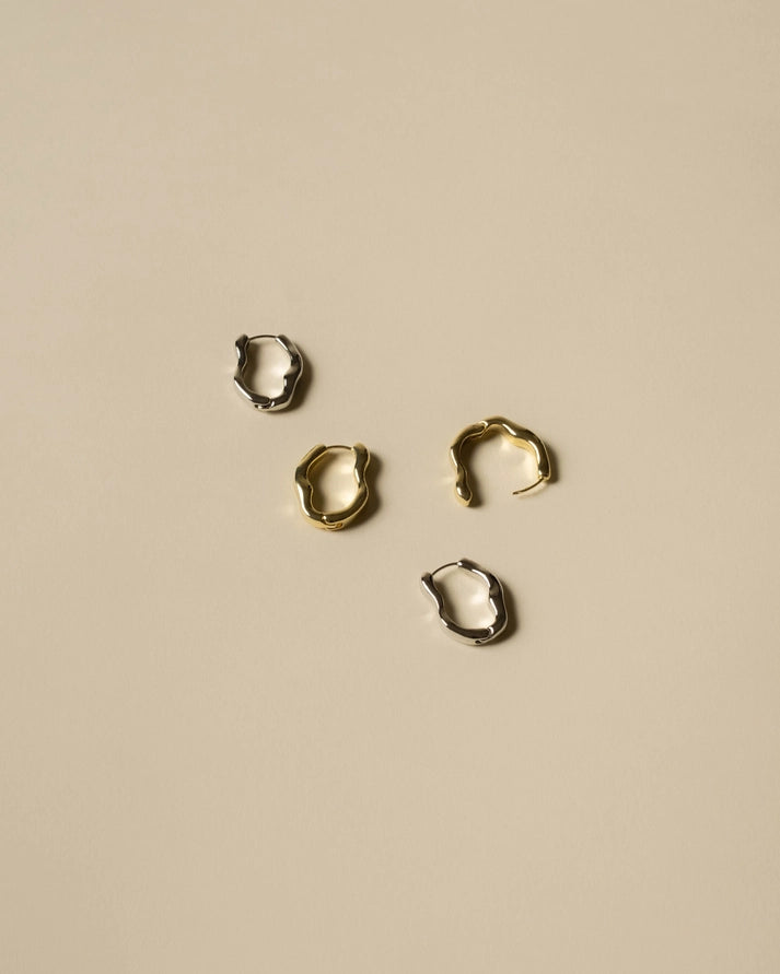 PAYTON WIGGLE HOOPS - GOLD