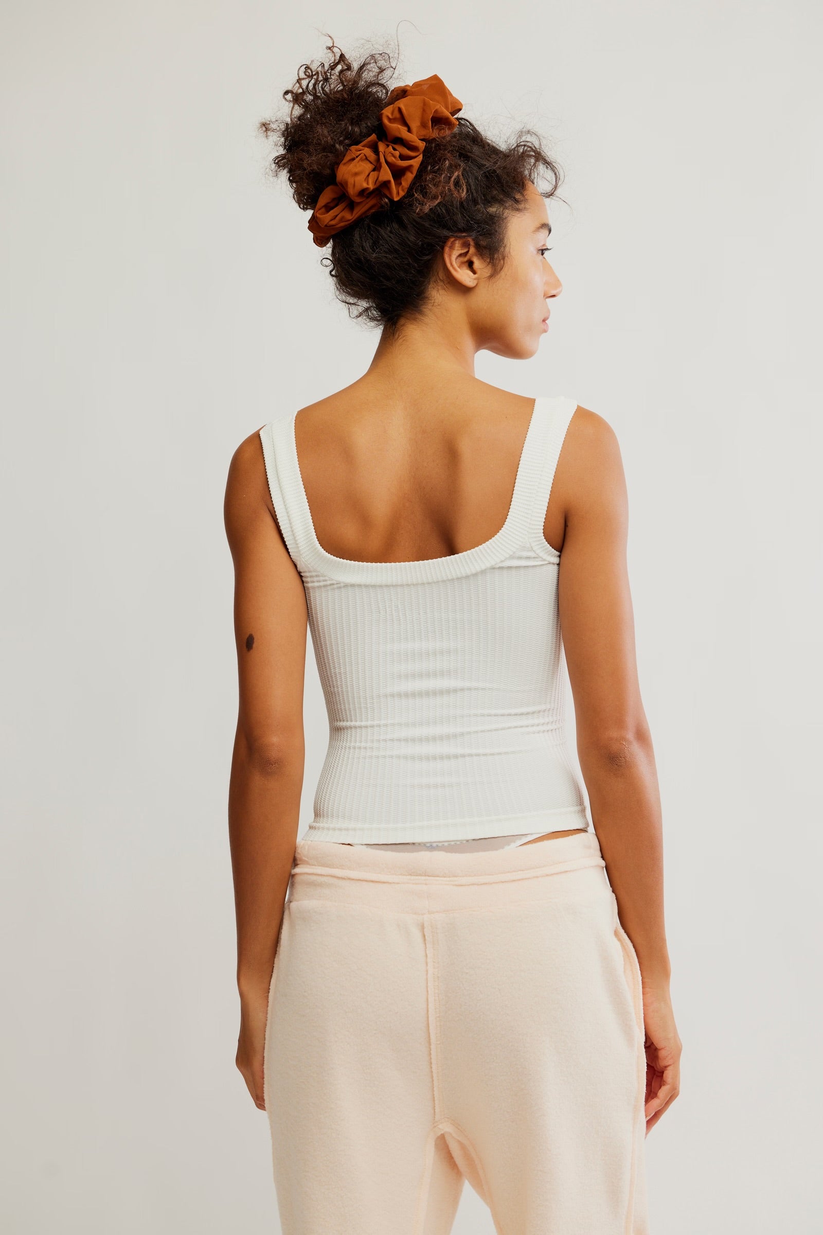 FREE PEOPLE CLEAN SLATE HENLEY TANK - IVORY