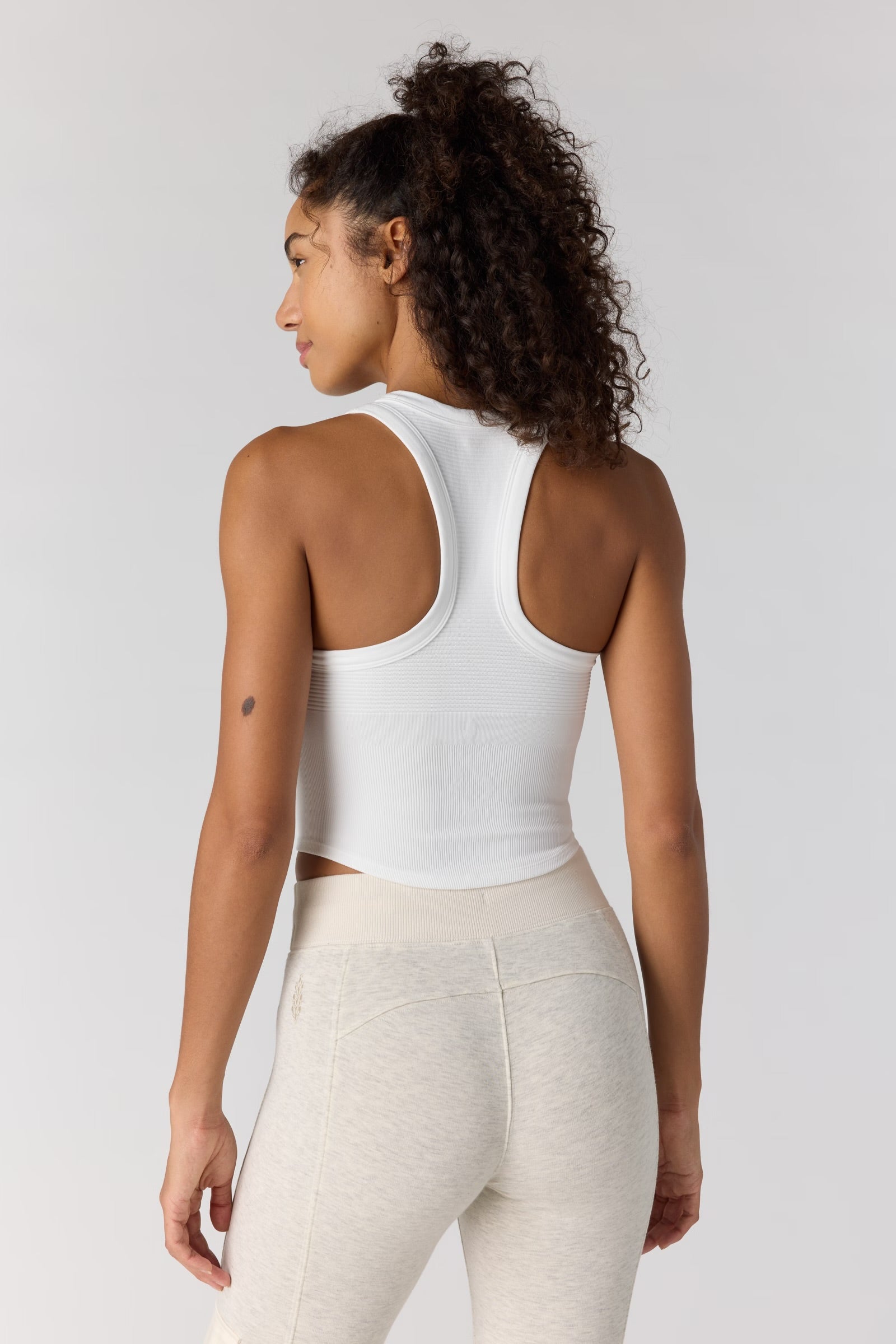 FREE PEOPLE FREE THROW NEW HEIGHTS CAMI - WHITE