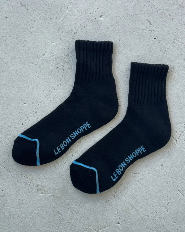 LE BON SHOPPE SWING SOCKS - BLACK