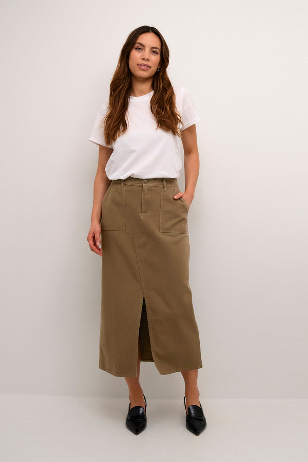 REBA SKIRT WITH SLIT - CUB