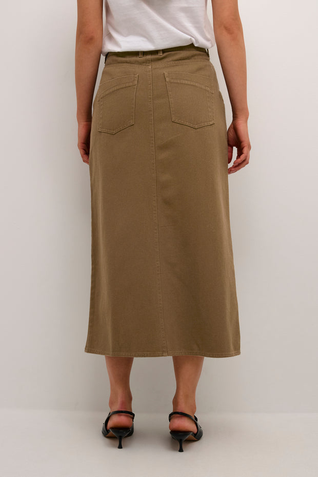 REBA SKIRT WITH SLIT - CUB