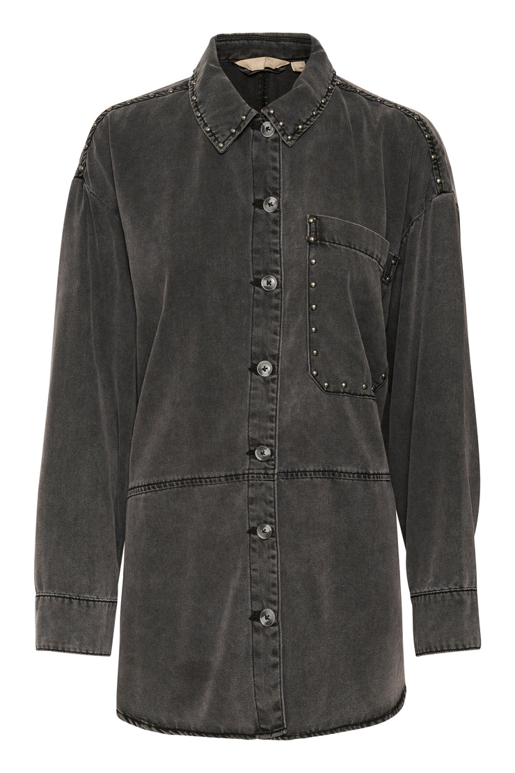 CARITA JACKET - BLACK WASH - LAST SIZE XS/S