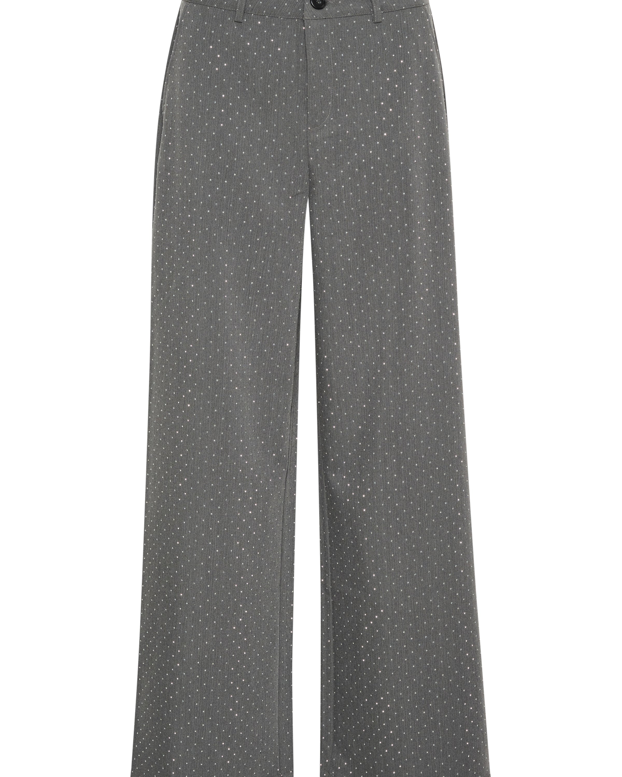 ANNLISE STUDDED PANTS - GREY