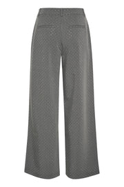 ANNLISE STUDDED PANTS - GREY