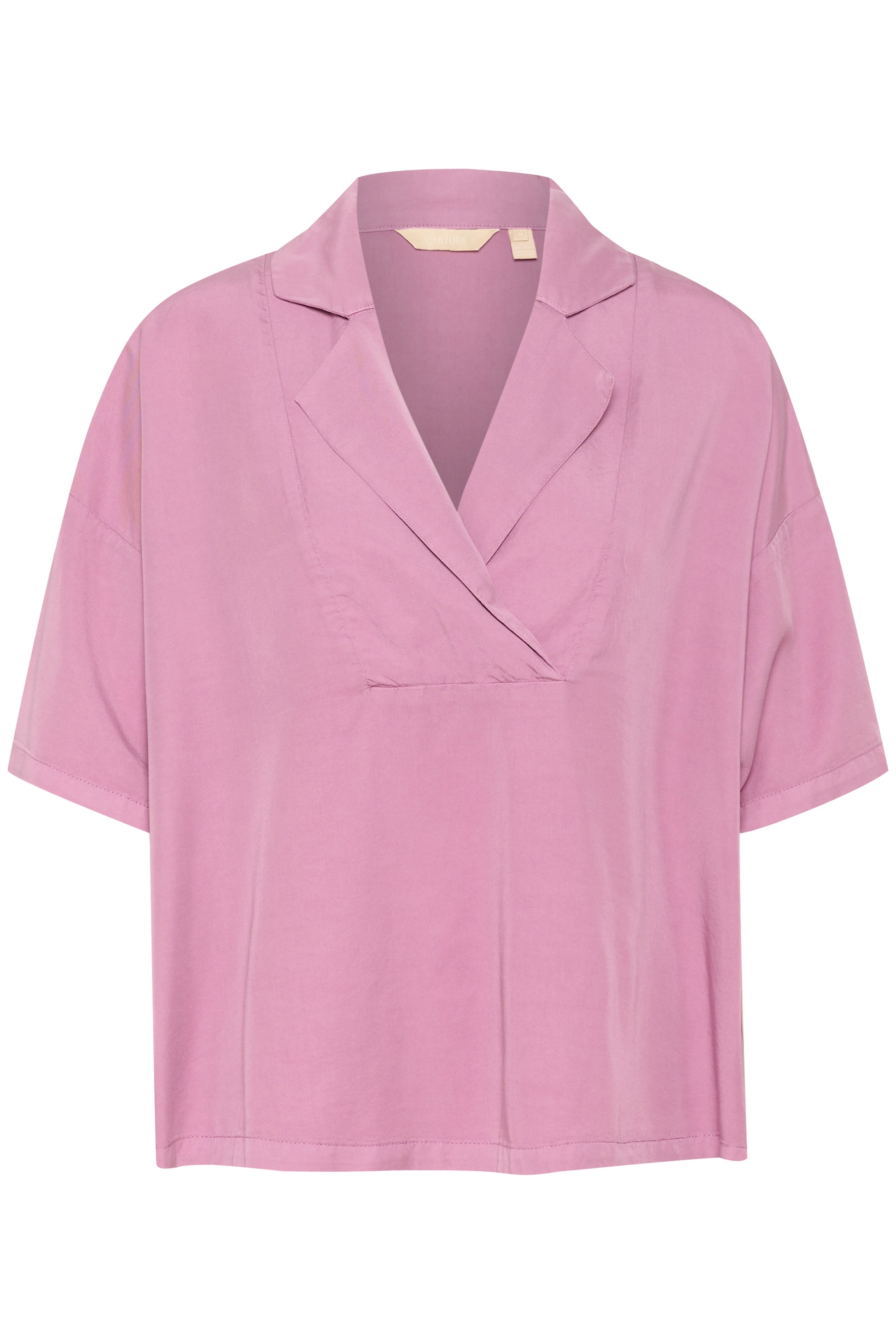 CULTURE CLARINA V NECK BLOUSE - VALERIAN