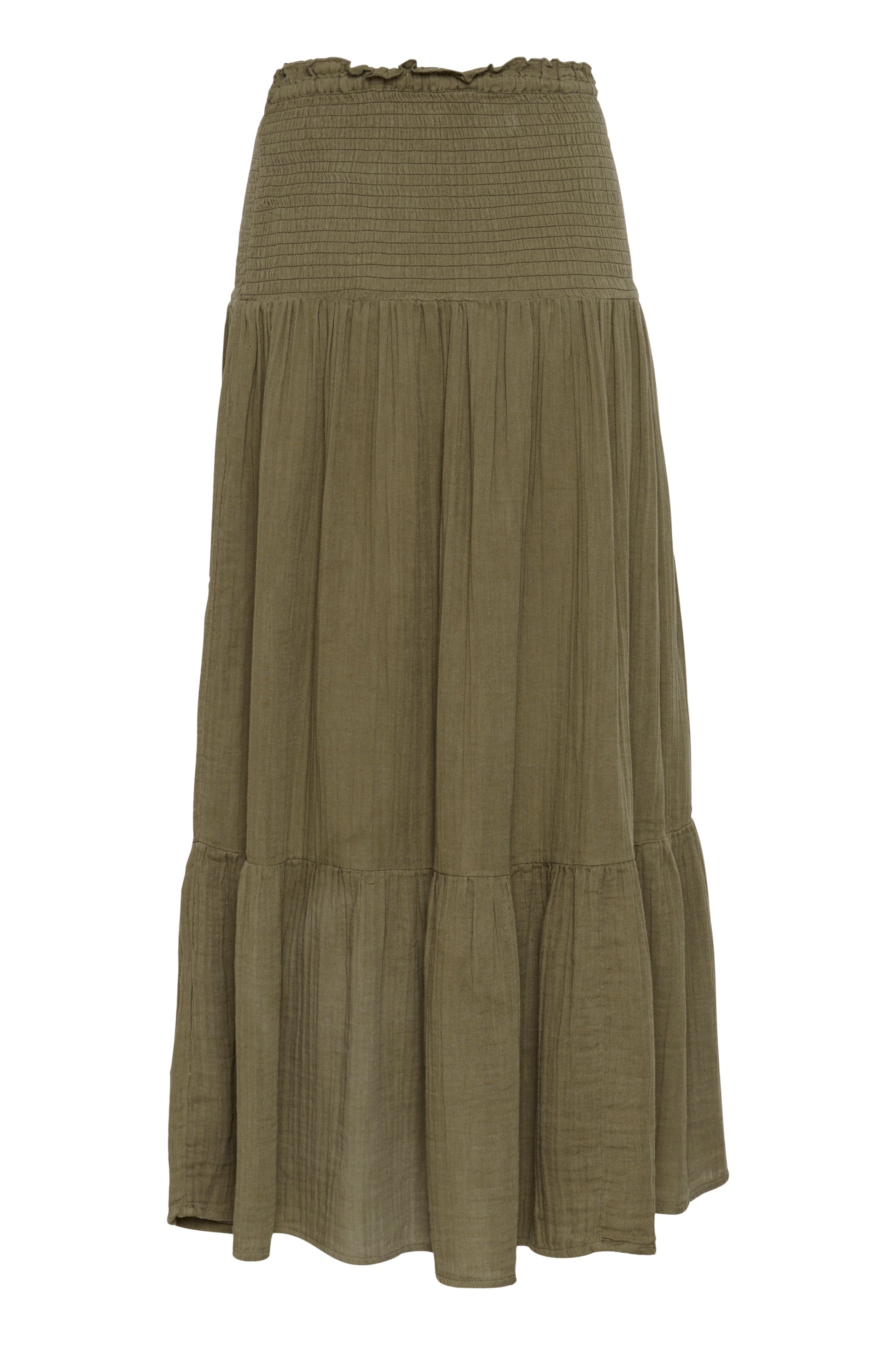 CULTURE ELLIS 2 IN 1 SKIRT - DUSKY GREEN
