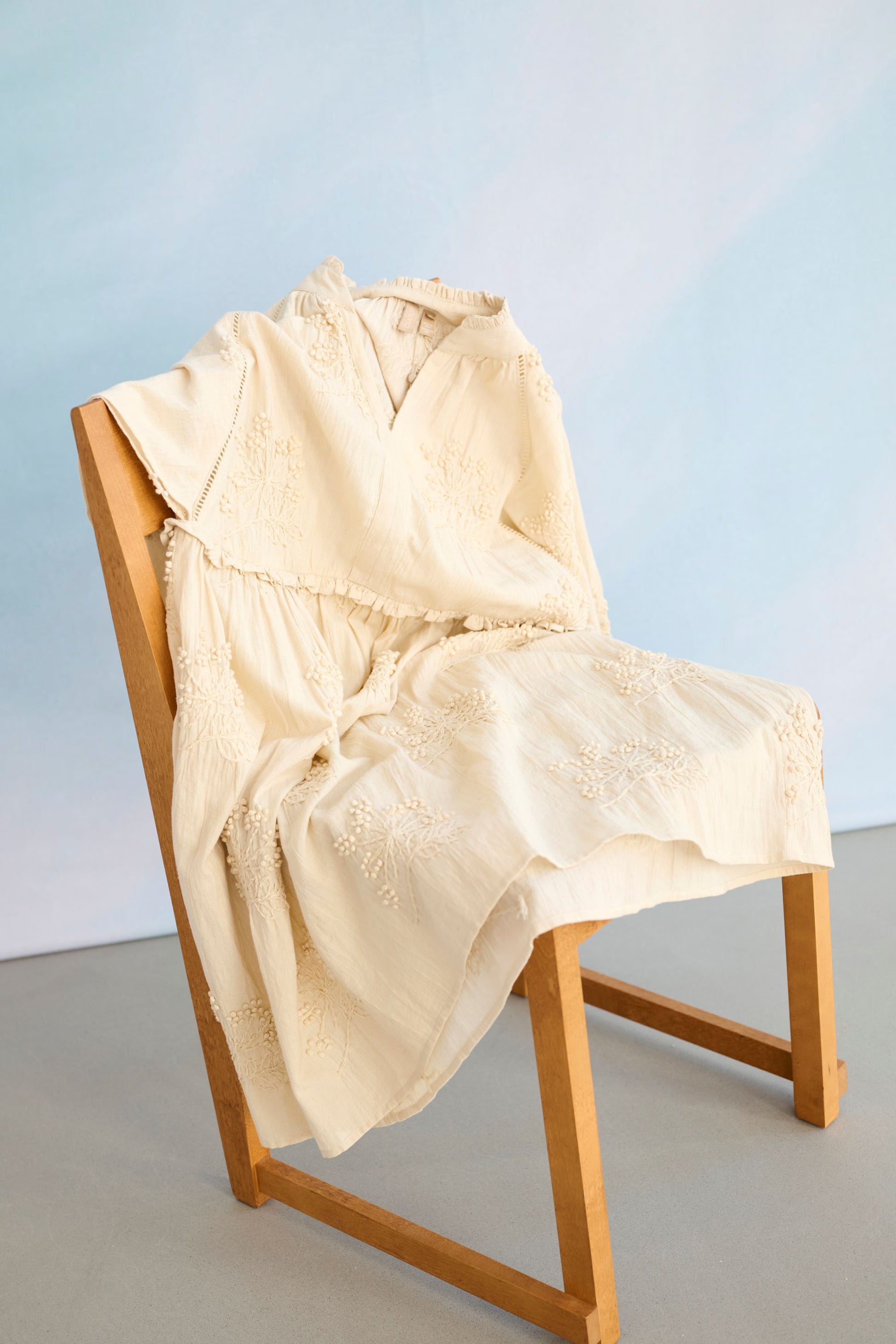 CULTURE JALIA DRESS - OYSTER GREY