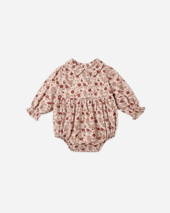 RYLEE + CRU CORA ROMPER - PINK FLORAL