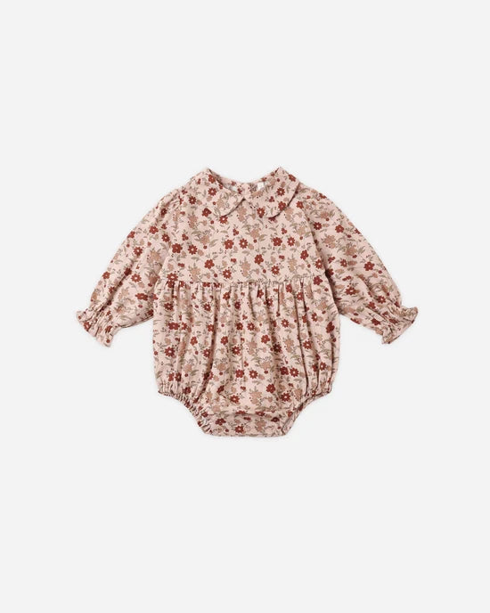 RYLEE + CRU CORA ROMPER - PINK FLORAL
