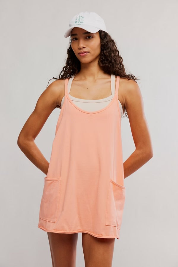 FREE PEOPLE HOT SHOT MINI DRESS - FRUIT PUNCH