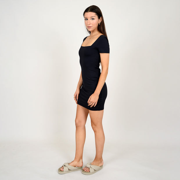 STACY FITTED DRESS - BLACK