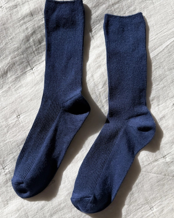 LE BON SHOPPE TROUSER SOCKS - NAVY