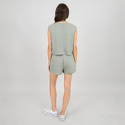 MICA SOFT KNIT TANK - SAGE