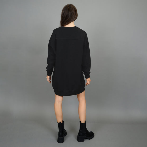 LUCIS SOFT KNIT DRESS - BLACK