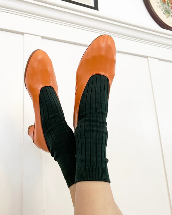 LE BON SHOPPE HER SOCKS - PEACOCK