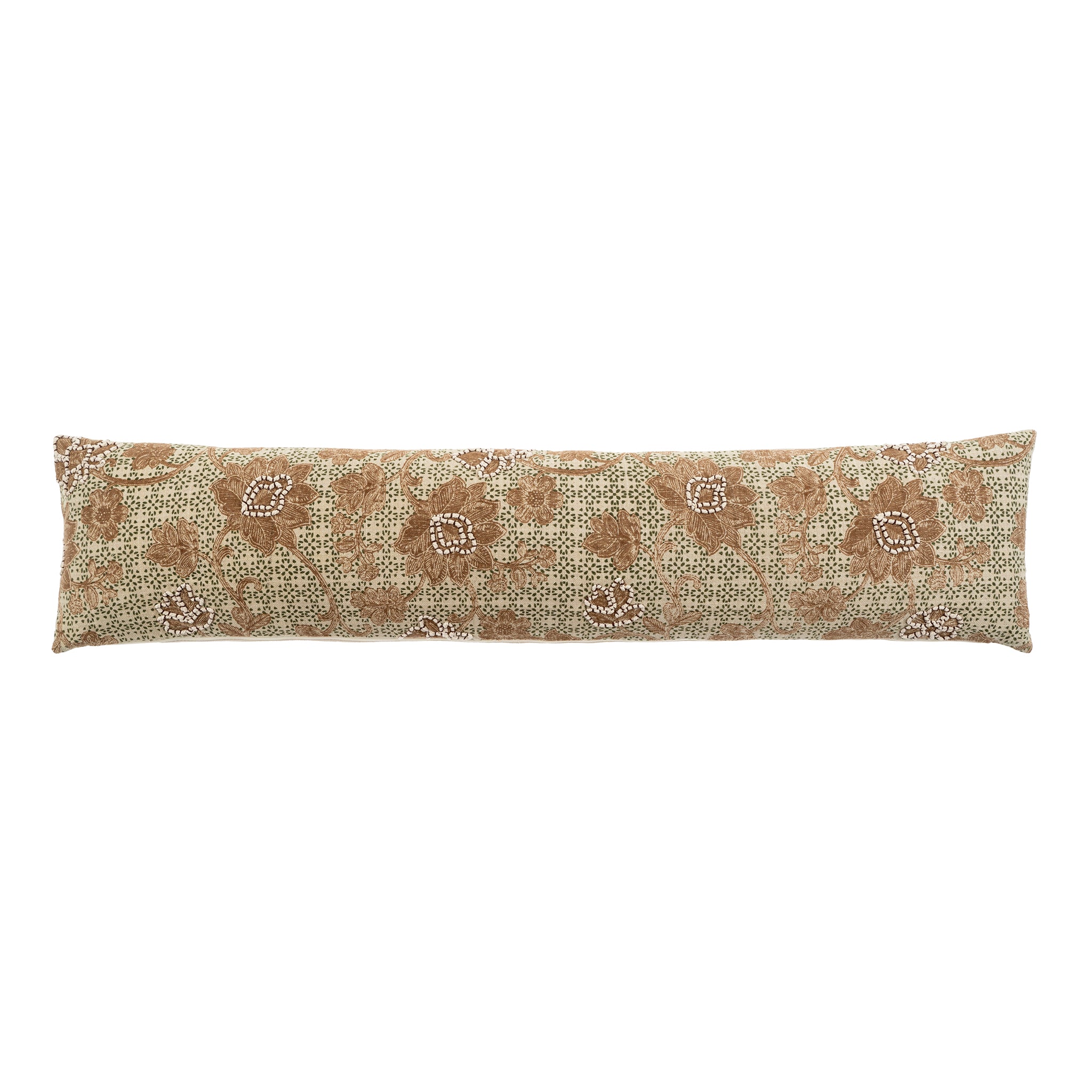 8 X 36 ROSA MINI POLYFILLED LUMBAR PILLOW - BEIGE