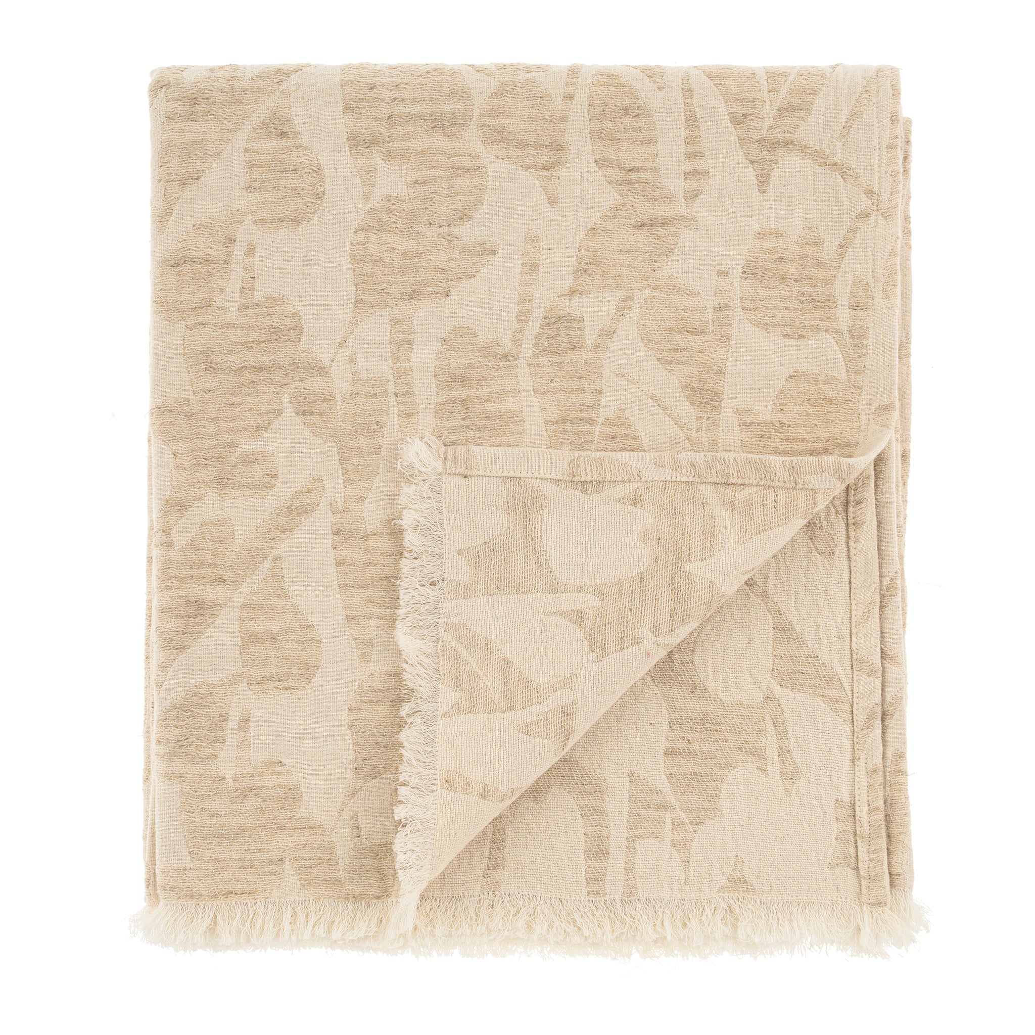 MEADOW THROW - CREAM