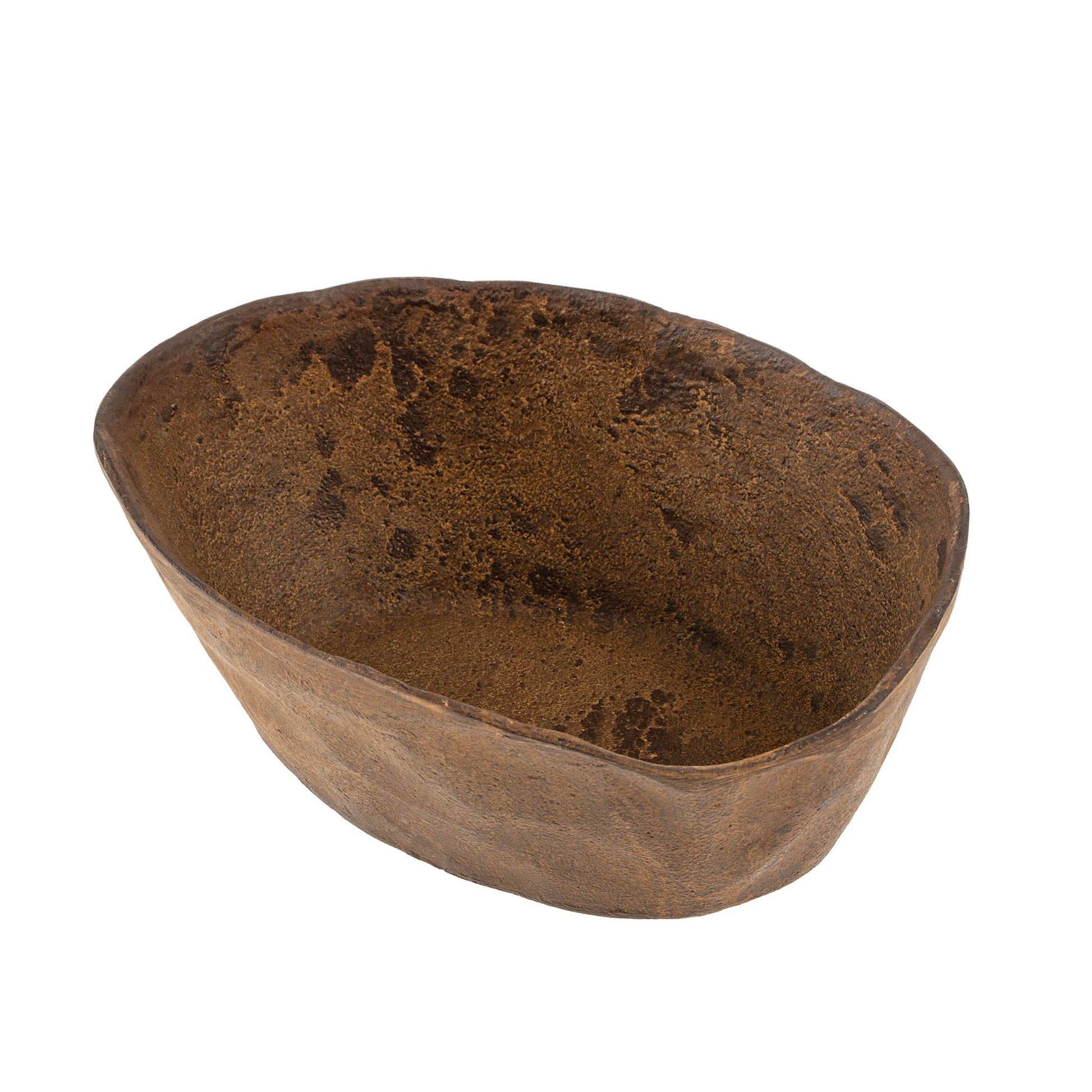 NATURA DECORATIVE BOWL - BROWN