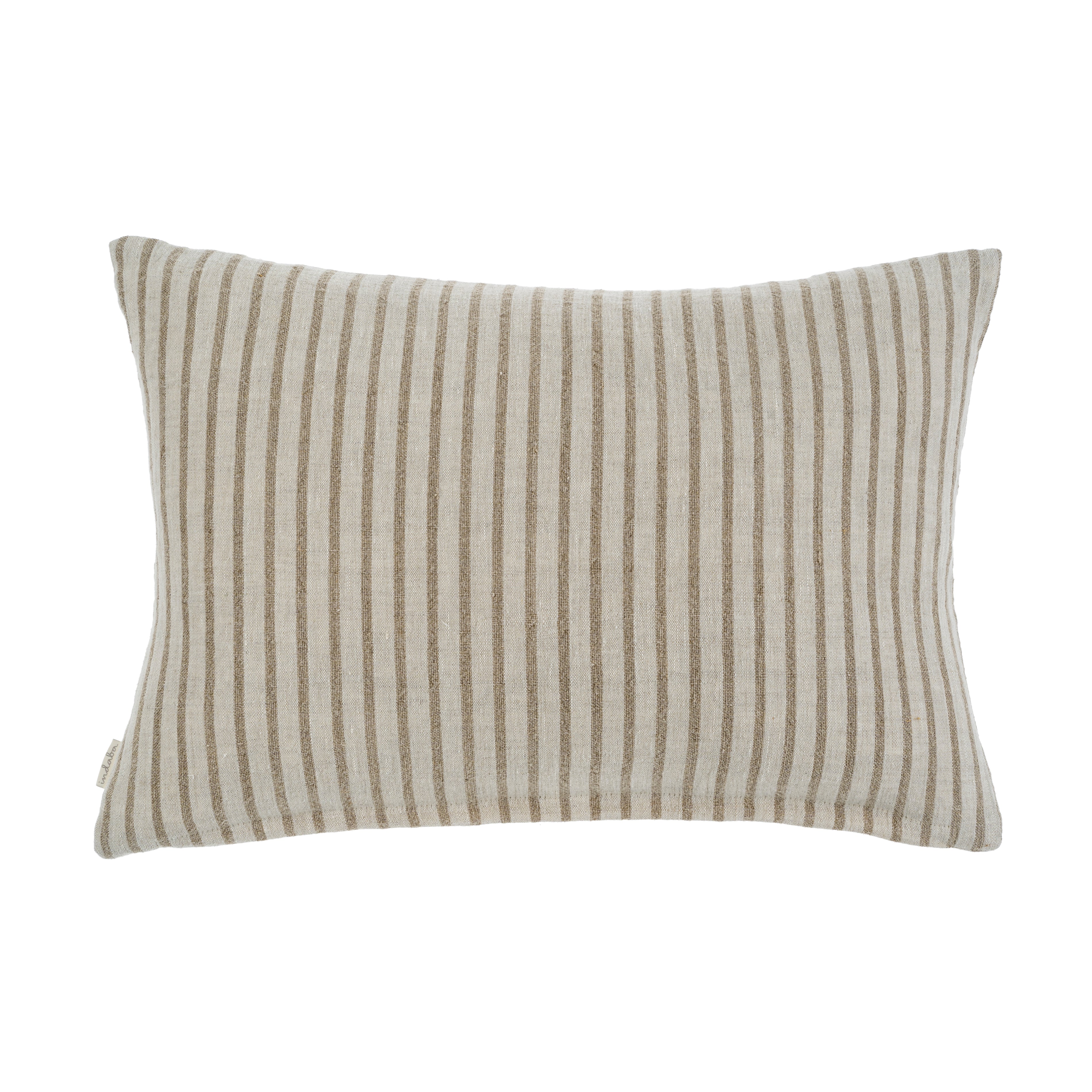 15 X 42 PINSTRIPE PILLOW - GREY