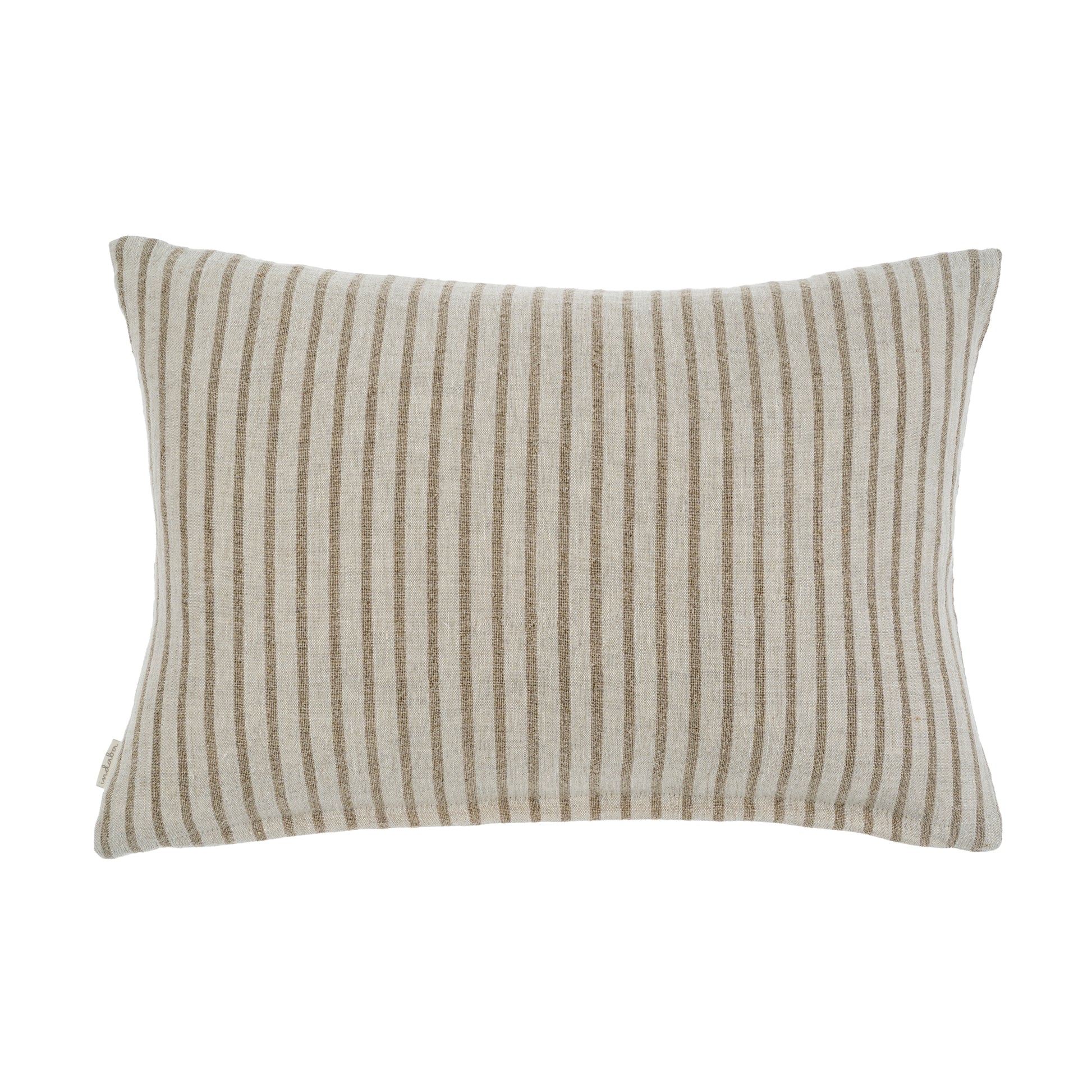 15 X 42 PINSTRIPE PILLOW - GREY